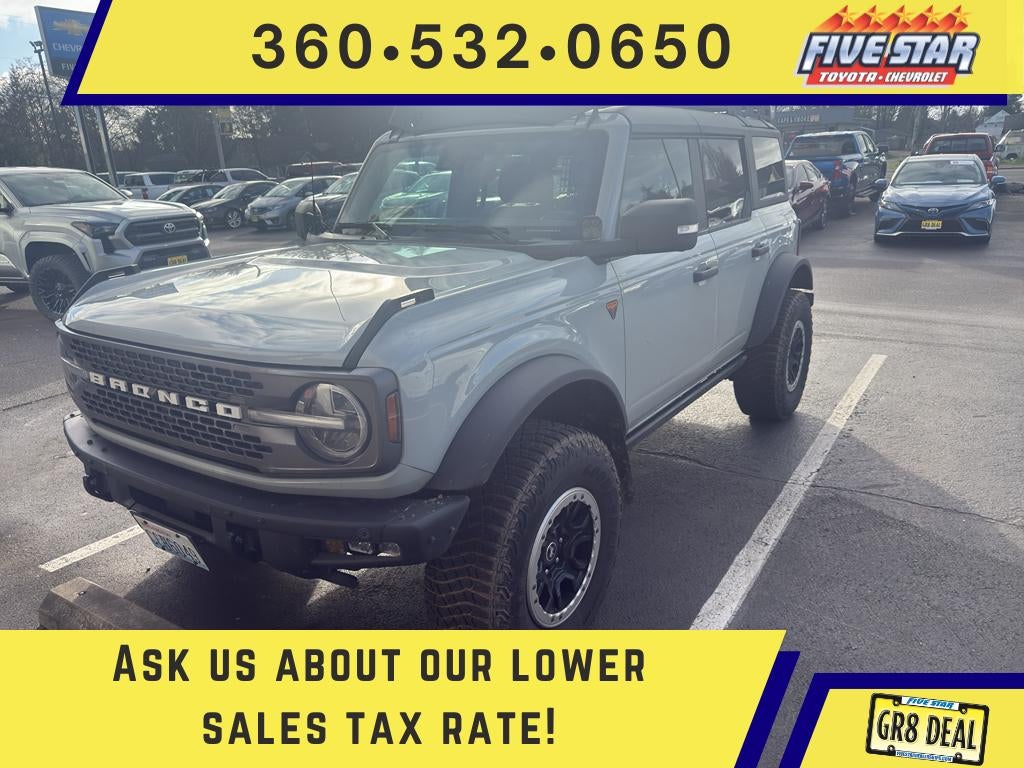 2021 Ford Bronco Advanced Badlands