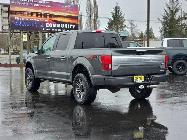 2018 Ford F-150 Platinum