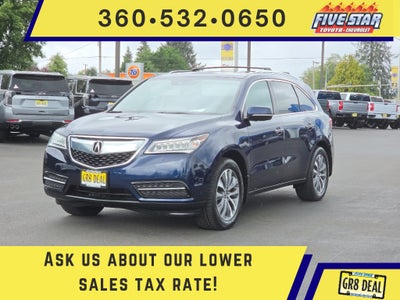 2016 Acura MDX Technology Package