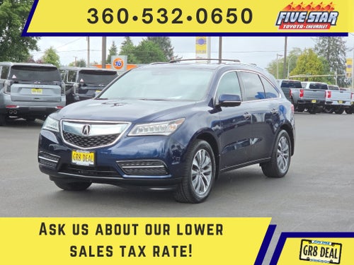 2016 Acura MDX Technology Package