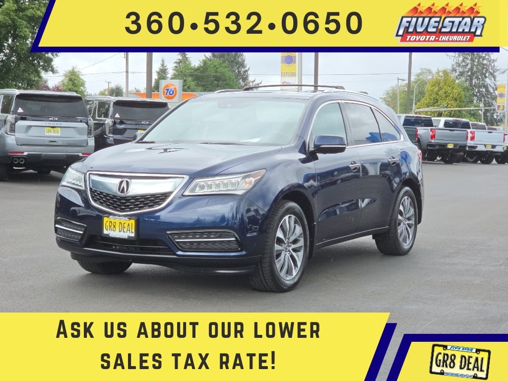 2016 Acura MDX Technology Package
