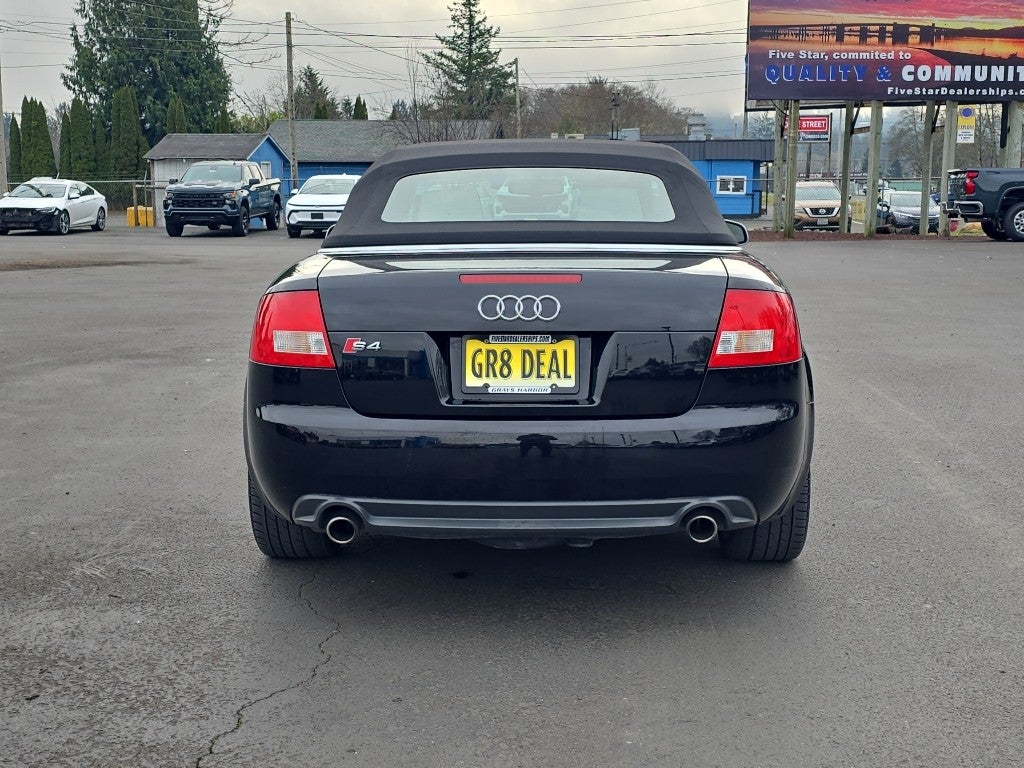 2005 Audi S4 Cabriolet