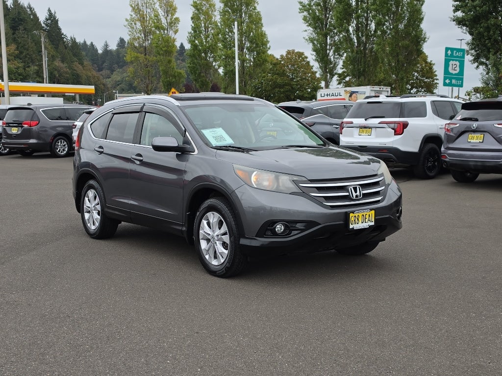 Used 2012 Honda CR-V EX-L with VIN 2HKRM4H73CH620353 for sale in Aberdeen, WA