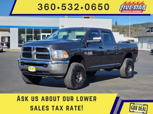 2017 RAM 2500 Tradesman Crew Cab 4x4 6'4"""" Box