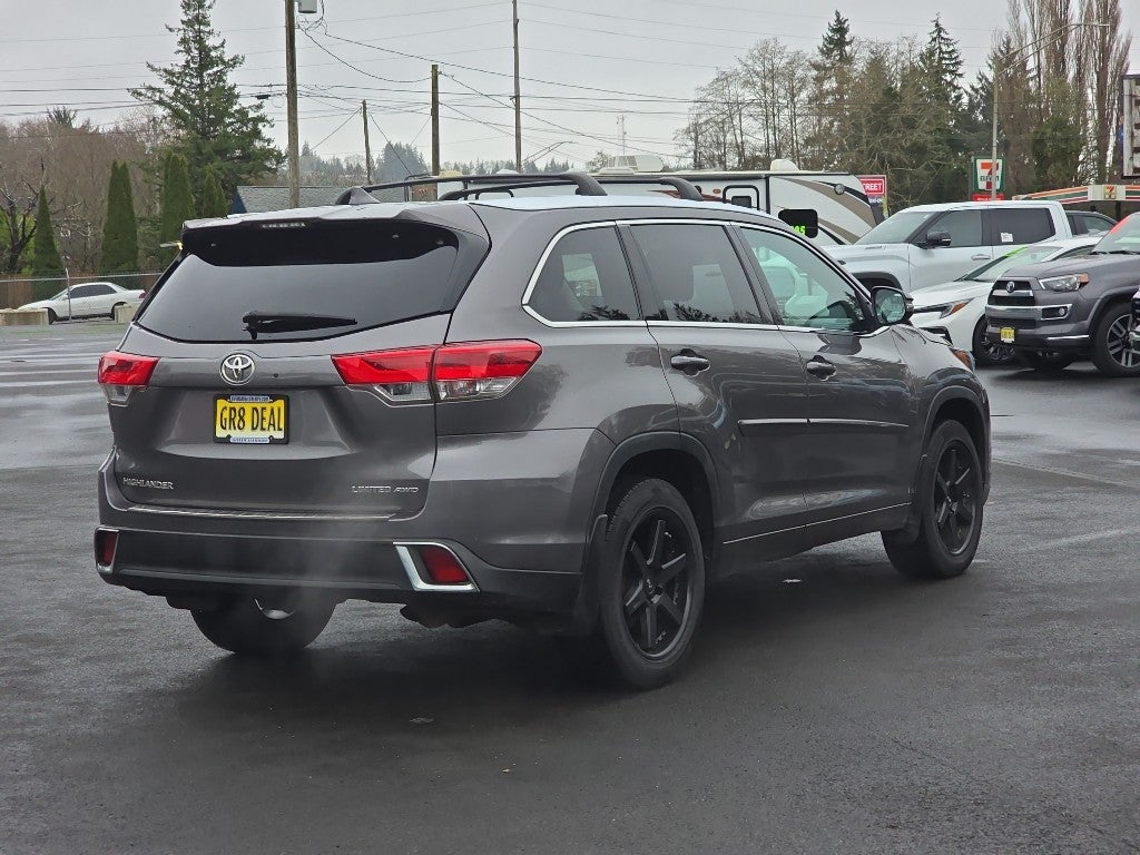 2018 Toyota Highlander Limited Platinum