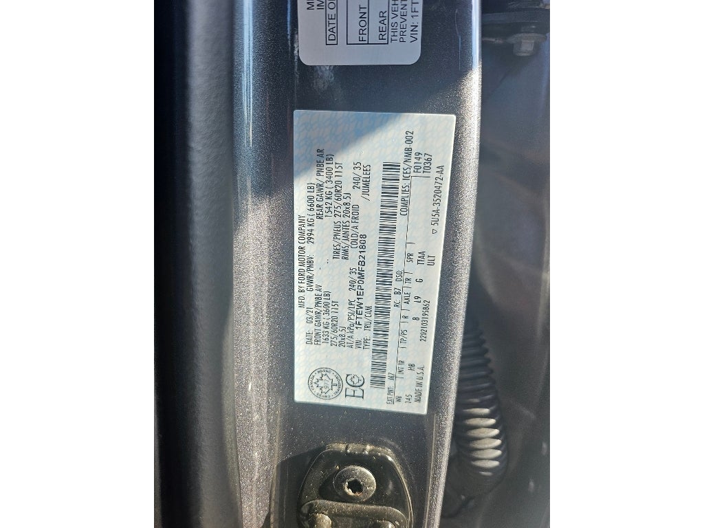 2021 Ford F-150 LARIAT