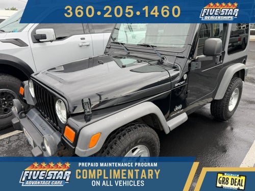 2005 Jeep Wrangler Sport