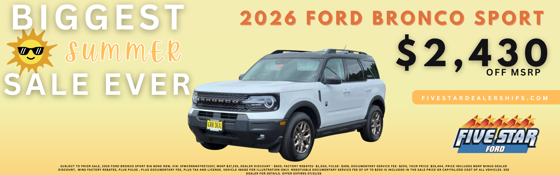 2026 Bronco Sport