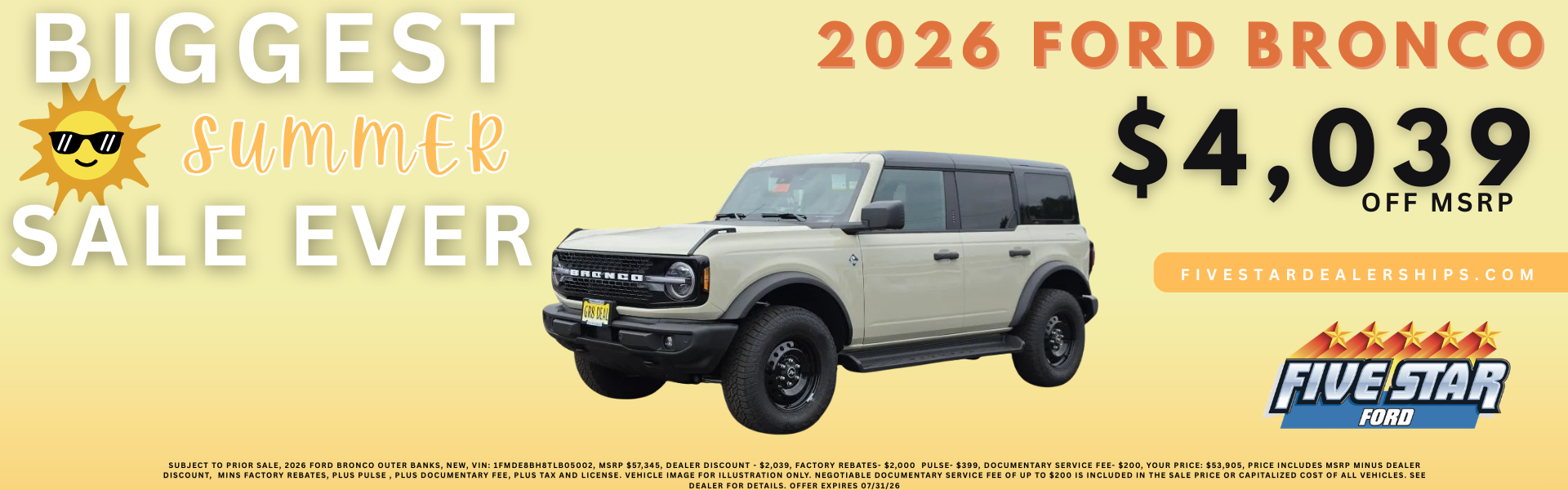 2026 Ford Bronco
