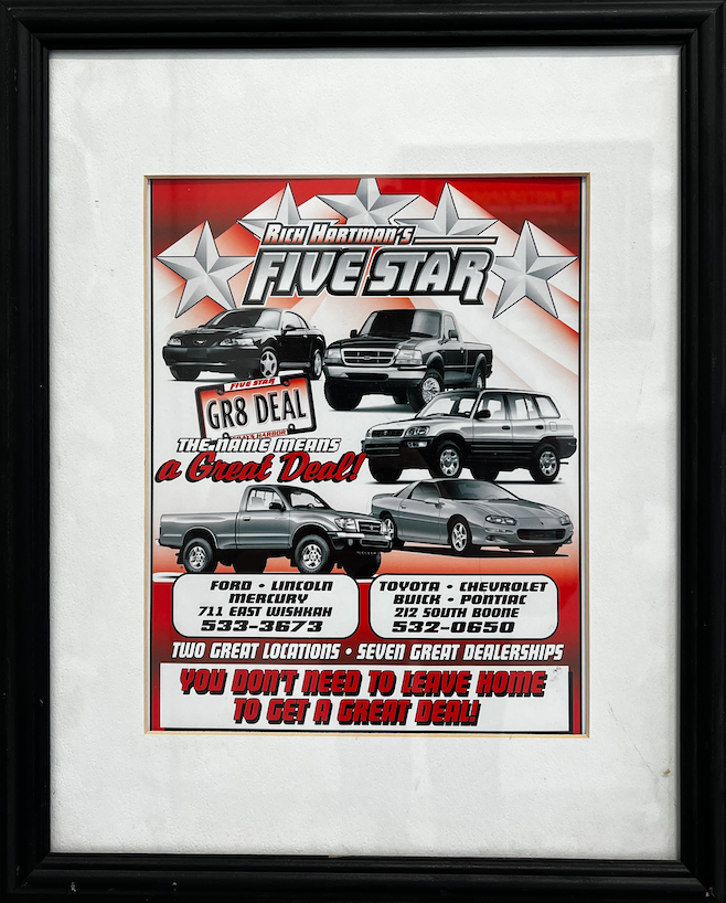 rich-hartman-five-star-original-flyer