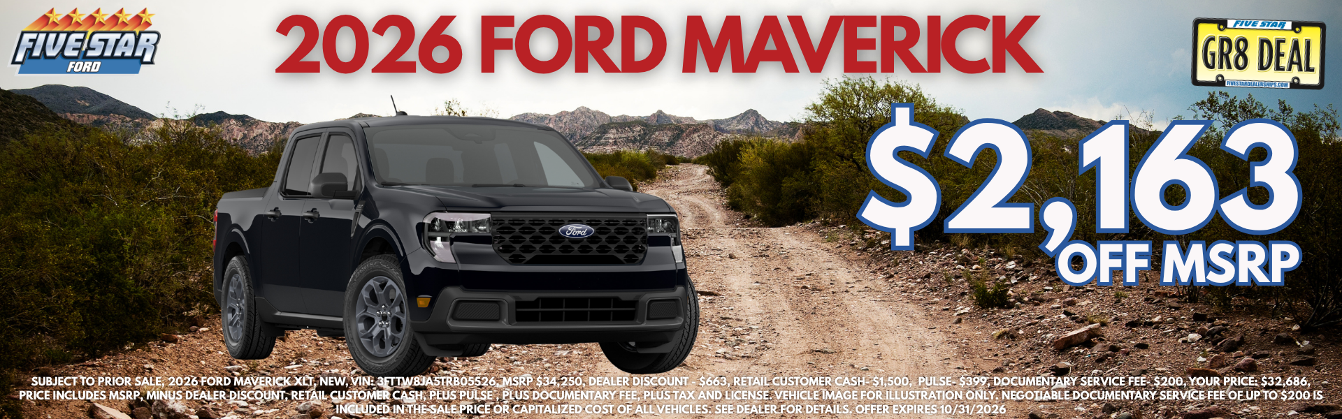 2026 FORD MAVERICK