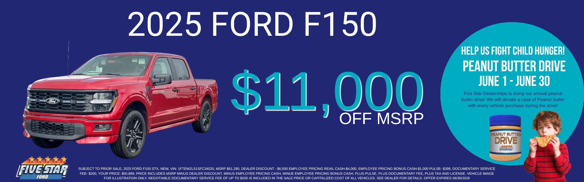 2025 FORD F150